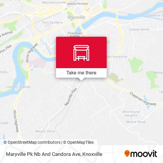 Maryville Pk Nb And Candora Ave map