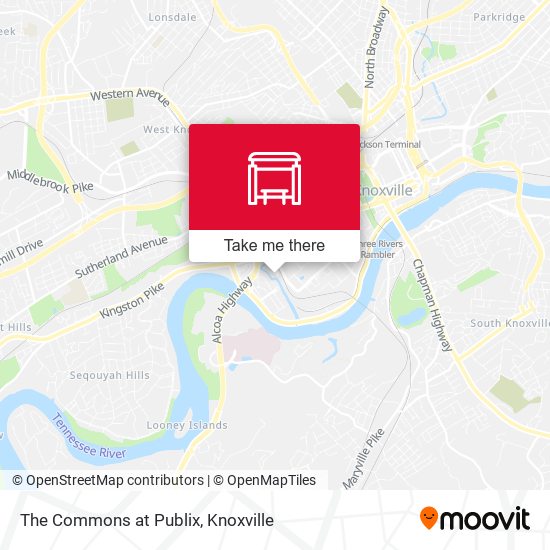 The Commons at Publix map