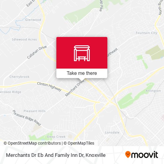 Merchants Dr Eb And Family Inn Dr map