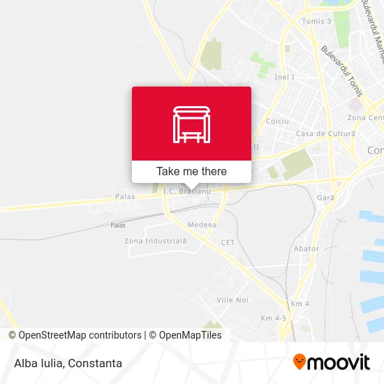 Alba Iulia map