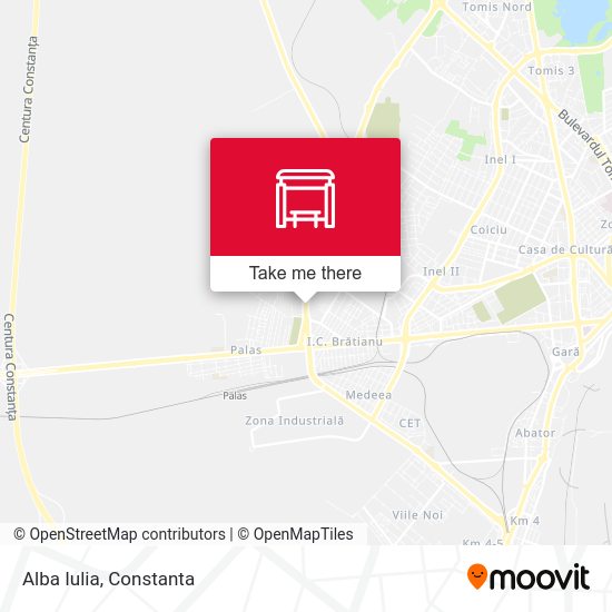 Alba Iulia map