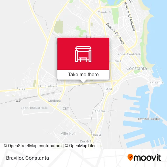 Bravilor map