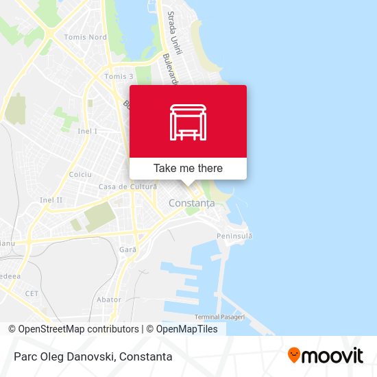 Parc Oleg Danovski map