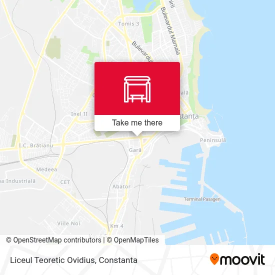Liceul Teoretic Ovidius map