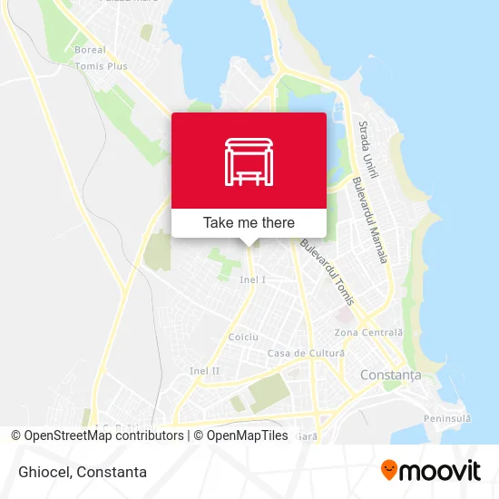 Ghiocel map