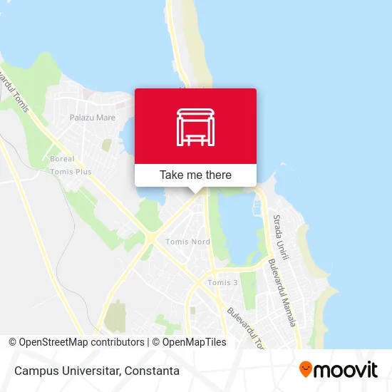 Campus Universitar map