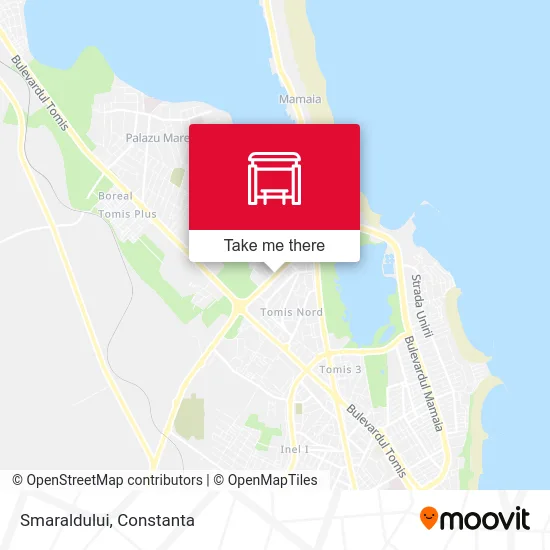 Smaraldului map