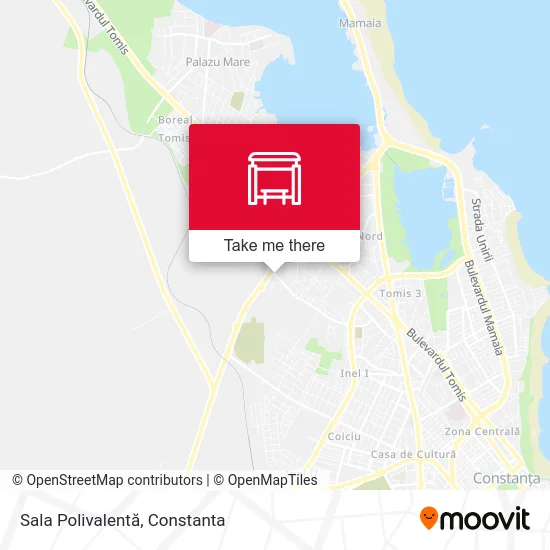 Sala Polivalentă map