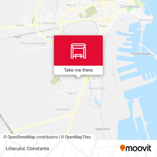 Liliacului map