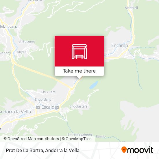 Prat De La Bartra map