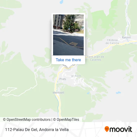 112-Palau De Gel map