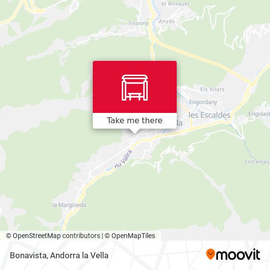 Bonavista map