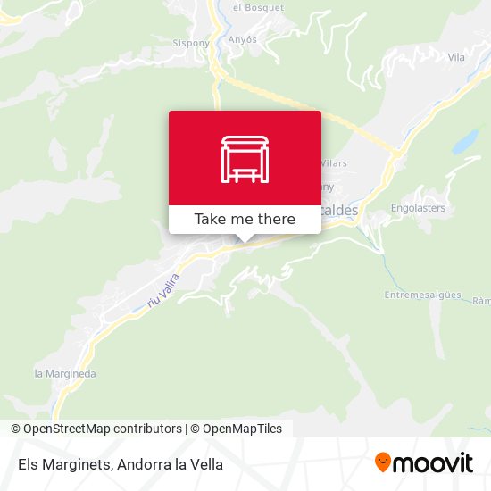 Els Marginets map