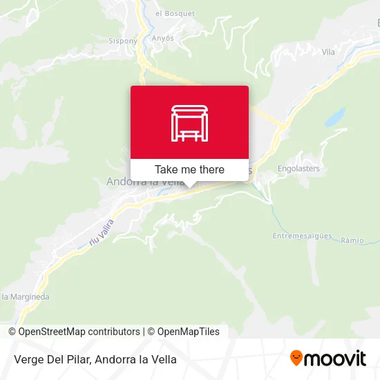 Verge Del Pilar map