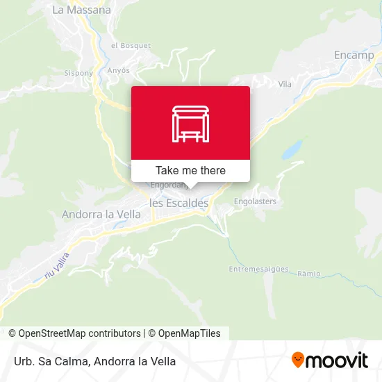 Urb. Sa Calma map