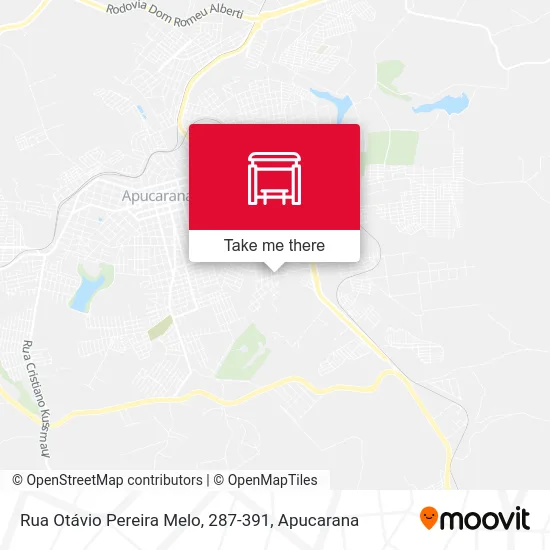 Rua Otávio Pereira Melo, 287-391 map