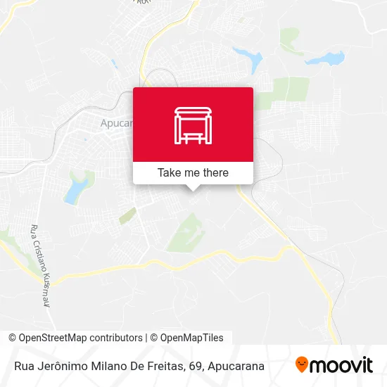 Rua Jerônimo Milano De Freitas, 69 map