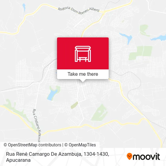 Rua Renê Camargo De Azambuja, 1304-1430 map