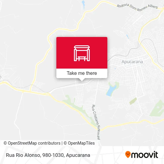 Rua Rio Alonso, 980-1030 map