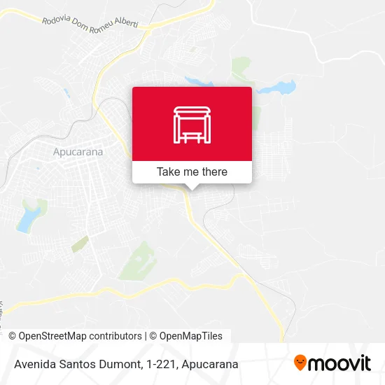 Avenida Santos Dumont, 1-221 map