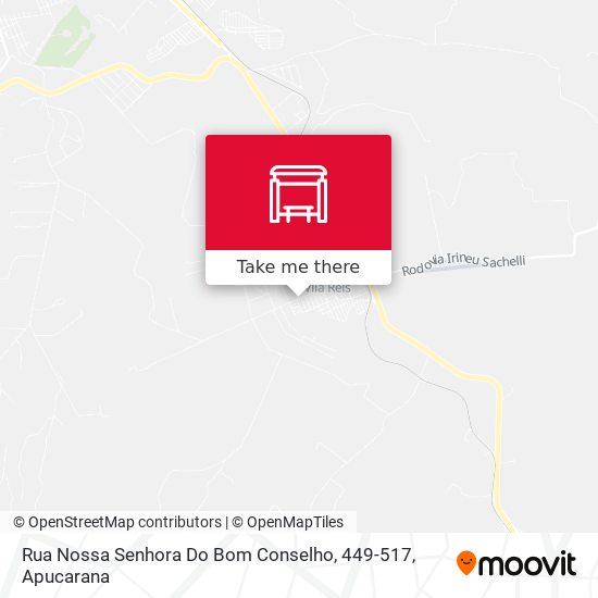 Rua Nossa Senhora Do Bom Conselho, 449-517 map