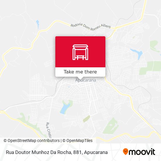 Rua Doutor Munhoz Da Rocha, 881 map