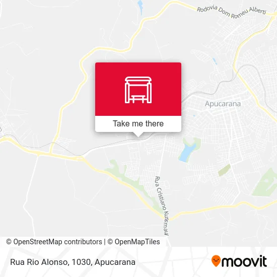 Rua Rio Alonso, 1030 map
