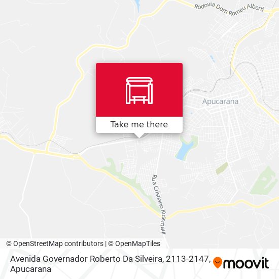 Mapa Avenida Governador Roberto Da Silveira, 2113-2147