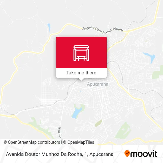 Avenida Doutor Munhoz Da Rocha, 1 map
