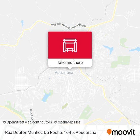 Rua Doutor Munhoz Da Rocha, 1645 map