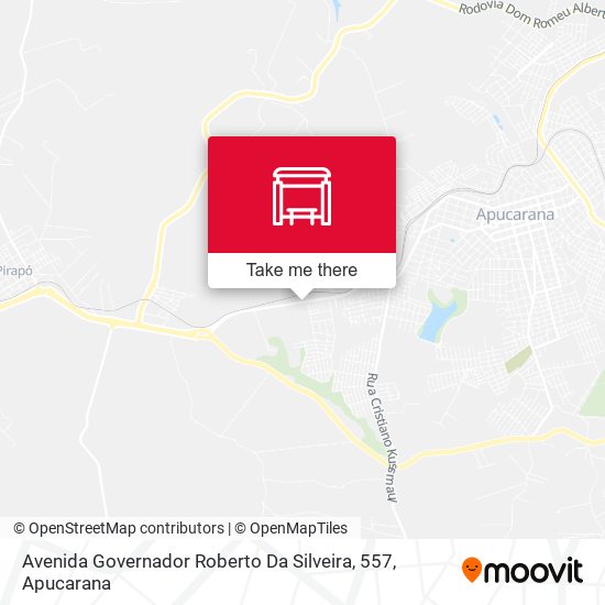 Mapa Avenida Governador Roberto Da Silveira, 557