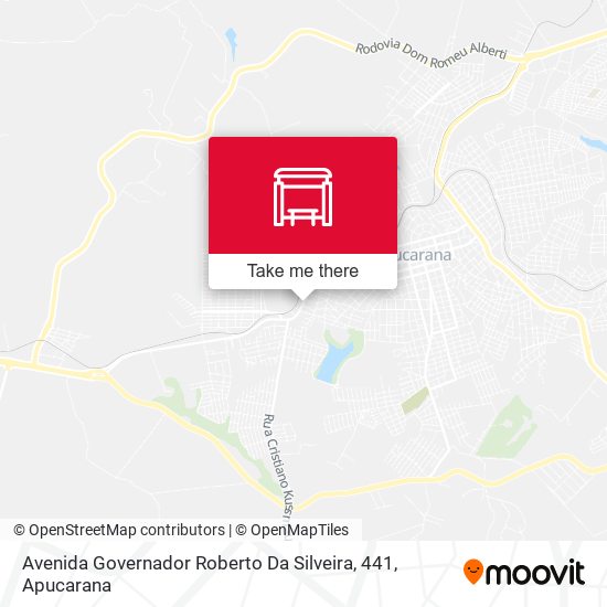 Mapa Avenida Governador Roberto Da Silveira, 441