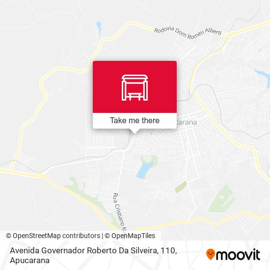 Mapa Avenida Governador Roberto Da Silveira, 110