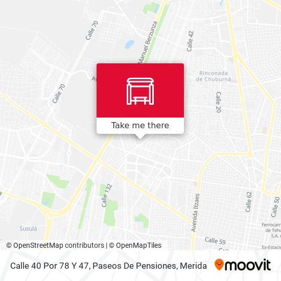 Mapa de Calle 40 Por 78 Y 47, Paseos De Pensiones