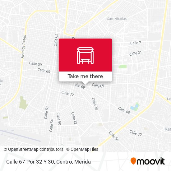 Calle 67 Por 32 Y 30, Centro map