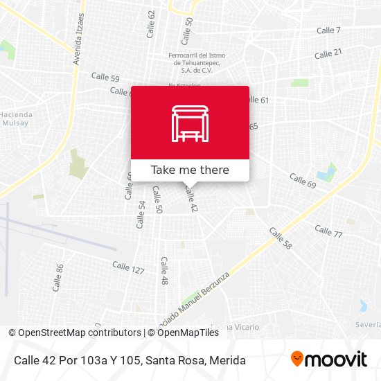 Mapa de Calle 42 Por 103a Y 105, Santa Rosa