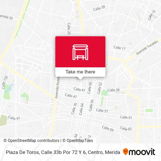 Plaza De Toros, Calle 33b Por 72 Y 6, Centro map