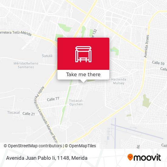 Avenida Juan Pablo Ii, 1148 map