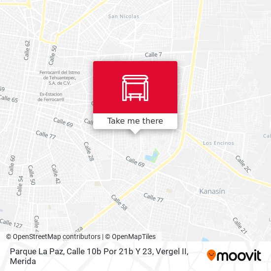 Mapa de Parque La Paz, Calle 10b Por 21b Y 23, Vergel II