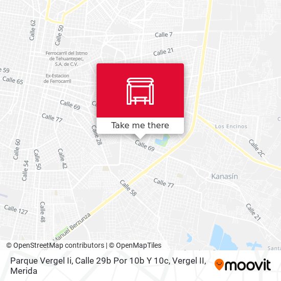 Parque Vergel Ii, Calle 29b Por 10b Y 10c, Vergel II map