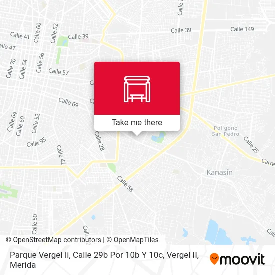 Parque Vergel Ii, Calle 29b Por 10b Y 10c, Vergel II map