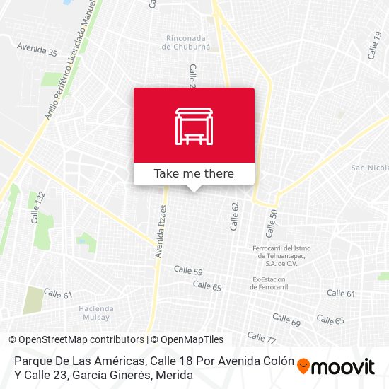 Mapa de Parque De Las Américas, Calle 18 Por Avenida Colón Y Calle 23, García Ginerés