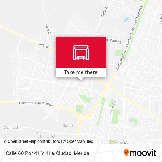 Calle 60 Por 41 Y 41a, Ciudad map