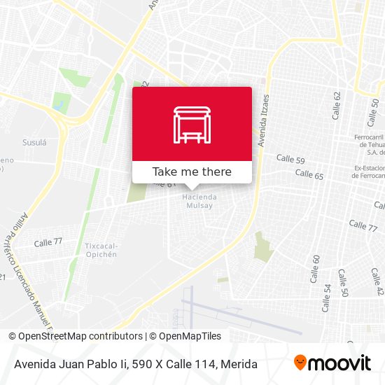 Avenida Juan Pablo Ii, 590 X Calle 114 map