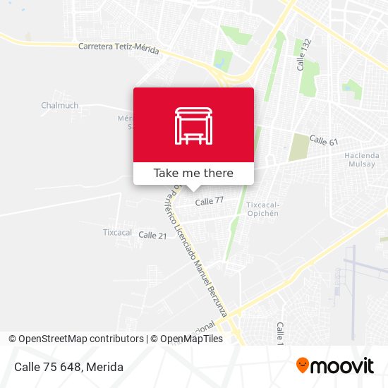 Calle 75 648 map