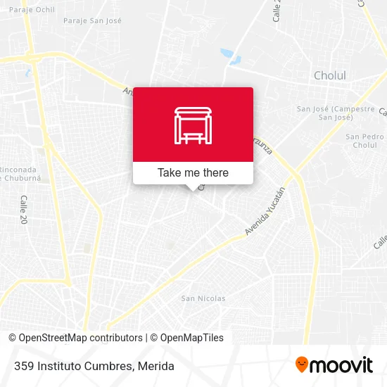 359 Instituto Cumbres map