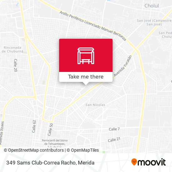 349 Sams Club-Correa Racho map