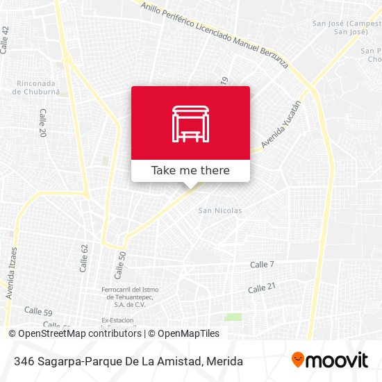 346 Sagarpa-Parque De La Amistad map