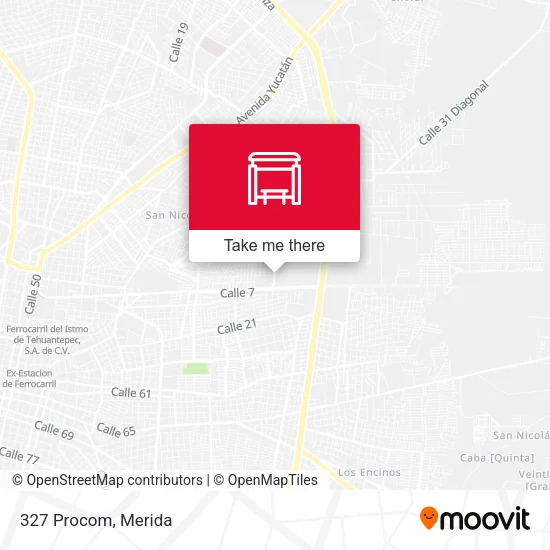 Mapa de 327 Procom