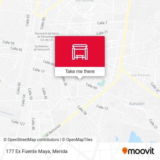 177 Ex Fuente Maya map